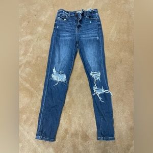 Women’s blue jeans